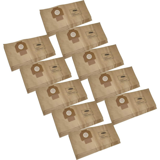 Lot de 50 sacs de collecte alliant une retenue des dechets aspires et un remplacement du collecteur