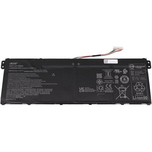 Batterie de remplacement avec une tension annoncee de 11,55 V, coloris noir et gris