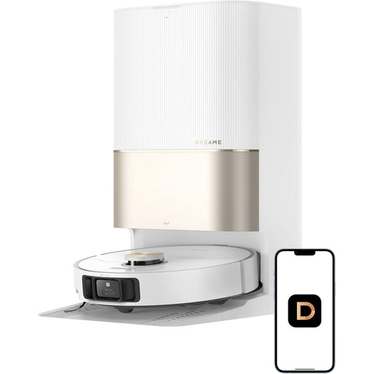 Ensemble robot et station de lavage associant un reglage par application et une capacite annoncee de 6400 mAh